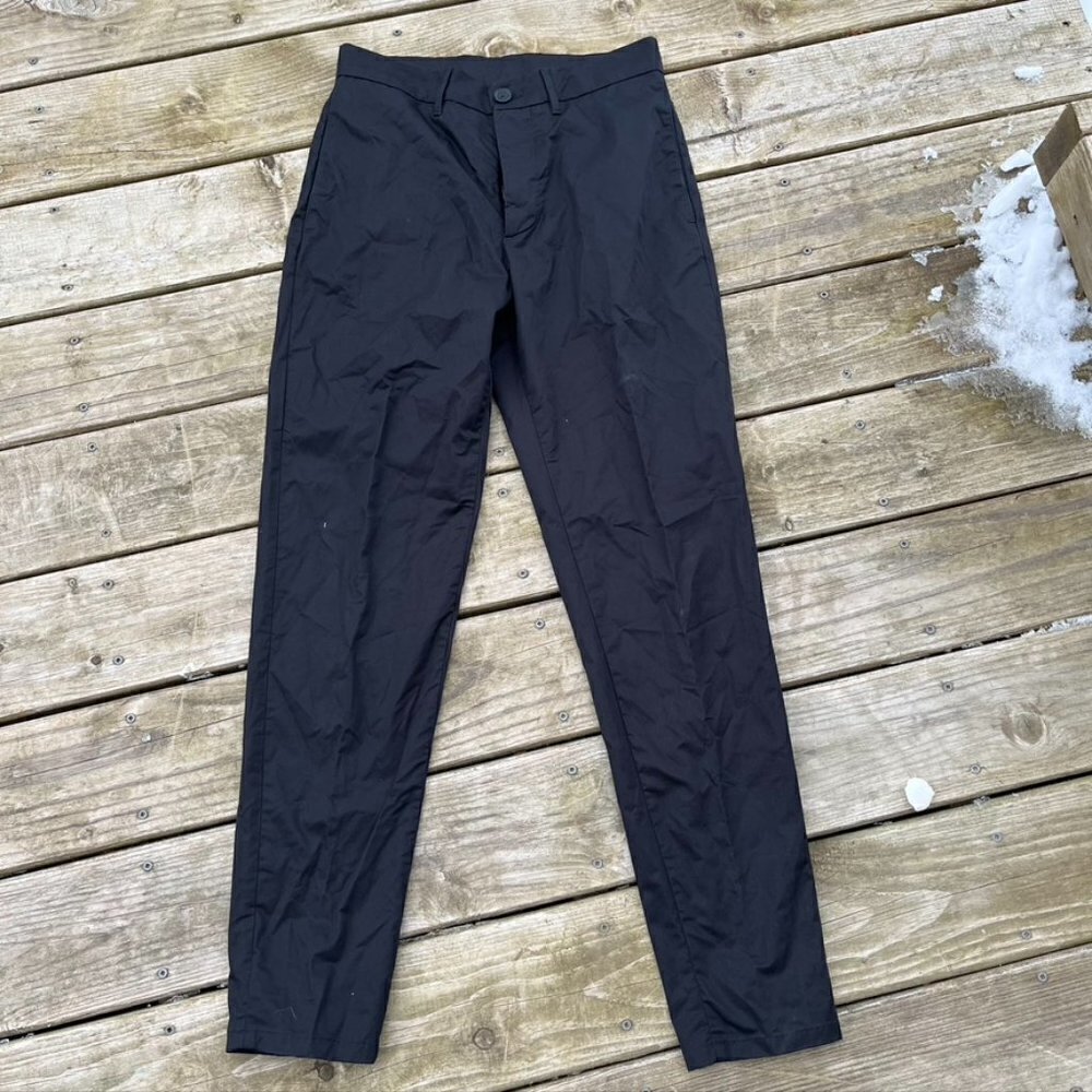 ** Armani Exchange Black Slim Fit Dress Pants Size 28